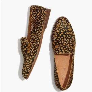 Madewell Alex Loafer in Dotted Calf Hair
